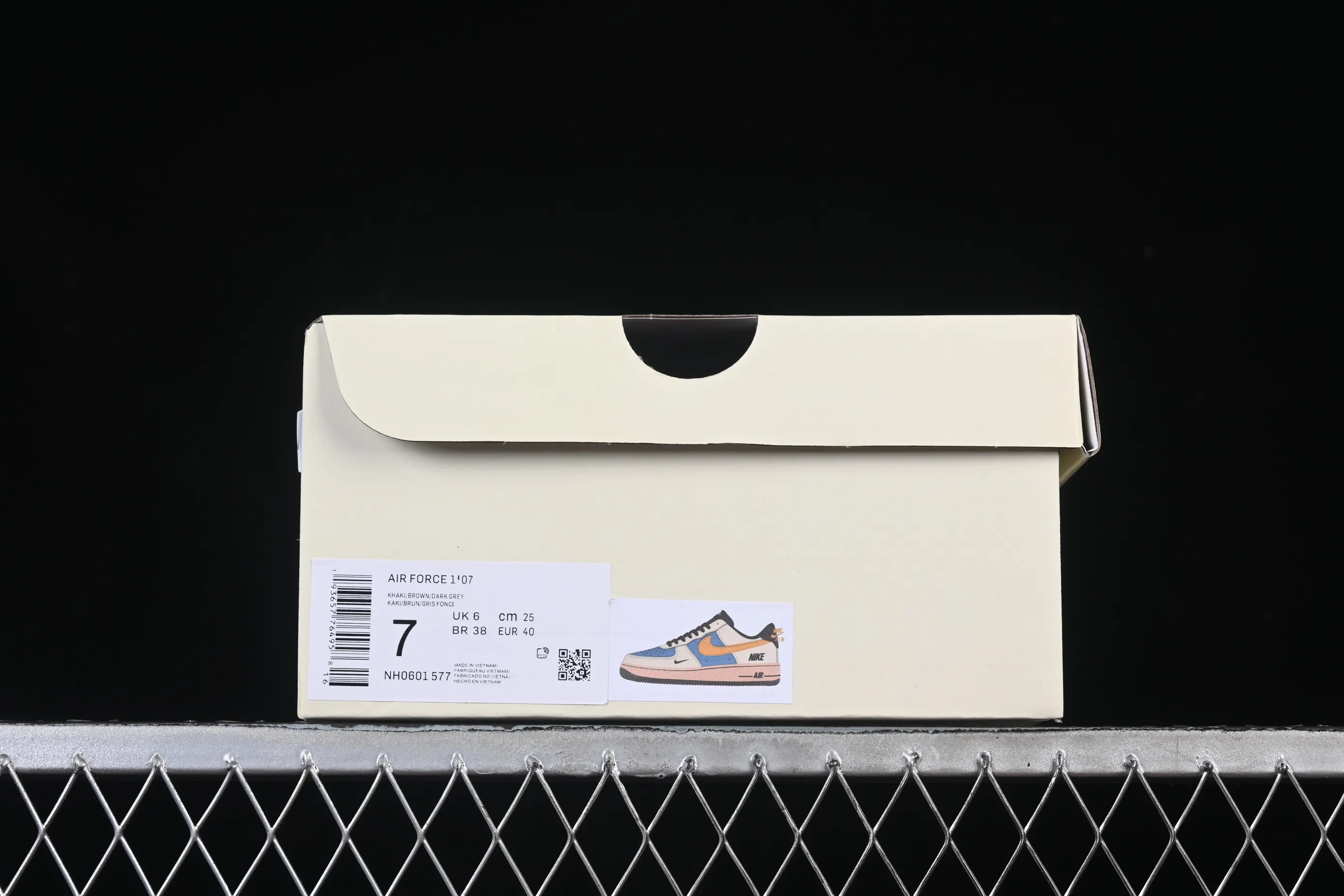 All categories Nk Air Force 1 Air Force series Nk Air Force 1 Low Air Force low-top Nike Air Force 1'07 Low colorful stitching Air Force 1 low-top casual sneakers NH0601-577